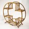 Bamboo Circular Plant Sand, 1970s 6