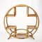 Bamboo Circular Plant Sand, 1970s 4