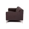 Rolf Benz 180 Freestyle Fabric Sofa Gray Three-Seater Couch 11