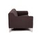 Rolf Benz 180 Freestyle Stoff Sofa Graues 3-Sitzer Sofa 9