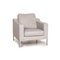 Gray Leather Armchair by Rolf Benz 1