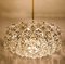 Large Gilt Brass Faceted Crystal Sconces Wall Light 18