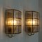 Iron and Bubble Glass Sconces from Limburg, Germany, 1960s, Set of 2, Image 2