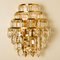 Crystal Glass Wall Sconces by Bakalowits, 1960s 13