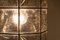 Lampade a sospensione grandi in ottone e vetro topazio in ferro di Limburg, anni '60, set di 2, Immagine 5