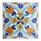 Handmade Ceramic Tile by Devres, France, 1910s 1