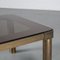 Table Basse en Laiton et Verre, 1970s 6