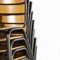 English Metal Stacking School Chair, 1970s, Image 6