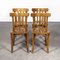 French Bentwood Dining Chair by Marcel Breuer for Luterma, 1950s, Set of 4 6