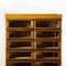 Tall Model 1067.1 Haberdashery Shelving Storage Unit with 20 Drawers, 1950s 4