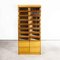 Tall Model 1067 Haberdashery Shelving Storage Unit with 20 Drawers, 1950s 1