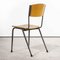 English Metal Frame Stacking School Dining Chairs, 1970s, Set of 8, Image 7