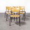 Stacking Dining Chairs from Elbe, 1960s, Set of 6, Image 2