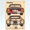 Wall Mounted Artwork with Car Lights Demonstrating Driving Instructions 4
