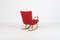 Rocking Chair Scandinave Moderne Sculpturale, 1950s 5