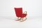 Scandinavian Modern Sculptural Rocking Chair, 1950s 5