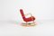 Rocking Chair Scandinave Moderne Sculpturale, 1950s 4