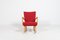 Rocking Chair Scandinave Moderne Sculpturale, 1950s 2