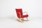 Rocking Chair Scandinave Moderne Sculpturale, 1950s 1