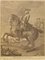 Incisione Johann David Schleuen, Equestre Ritratto di Federico II, rame, metà XVIII secolo, Immagine 1