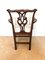 Antique Mahogany Open Arm Desk Chair 2