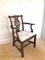 Antique Mahogany Open Arm Desk Chair, Image 8