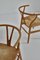 Chaises Wishbone par Hans J. Wegner pour Carl Hansen & Sons, 1950s, Set de 2 17