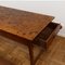 Graffiti Engraved Oak Dining Table Set, Image 7