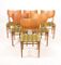 Danish Teak & Oak Dining Chairs by Eva & Nils Koppel, 1950s, Set of 6 1