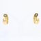 Orecchini mezze cerchi moderni in oro giallo, 18 carati, Immagine 8