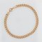 French 18 Karat Rose Gold Curb Chain Bracelet, 1960s 7