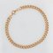 French 18 Karat Rose Gold Curb Chain Bracelet, 1960s, Image 7