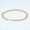 French 18 Karat Rose Gold Curb Chain Bracelet, 1960s 3