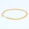 French 18 Karat Rose Gold Curb Chain Bracelet, 1960s 4