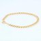 French 18 Karat Rose Gold Curb Chain Bracelet, 1960s, Image 4