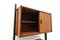 Console Murale Mid-Century Moderne en Teck, Italie, 1960s 10