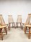 Vintage Dutch Spindle Back Dining Chairs from Pastoe, Set of 6 3