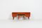 Swedish Modern Low Board or Sideboard with Stool, 1950s 8