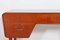 Swedish Modern Low Board or Sideboard with Stool, 1950s 10