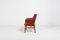 Architectural Danish Modern Armchair by Kay Fisker, 1950s, Image 4