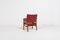 Architectural Danish Modern Armchair by Kay Fisker, 1950s 7