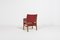 Architectural Danish Modern Armchair by Kay Fisker, 1950s, Image 7