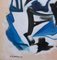 Giorgio Lo Fermo, Blue and Black, Oil on Canvas, 2020 2