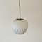 Minimalist Ceiling Pendant with Blue Pattern, Image 3