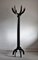 Italian Modernist Black Metal Coat Stand 1