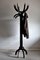 Italian Modernist Black Metal Coat Stand, Image 5