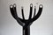 Italian Modernist Black Metal Coat Stand, Image 2