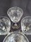 Copas de vino Beauharnais de cristal de Baccarat, años 20. Juego de 4, Imagen 7