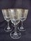 Crystal Beauharnais Wine Glasses from Baccarat, 1920s, Set of 4 1