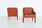 Lounge Chairs and Ottoman by Børge Mogensen for Fredericia, Denmark, 1963, Set of 3, Image 8